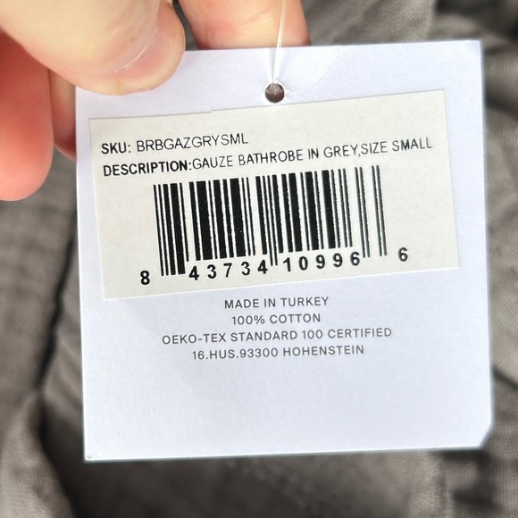 Parachute Grey Cloud Robe small - Picture 6 of 10